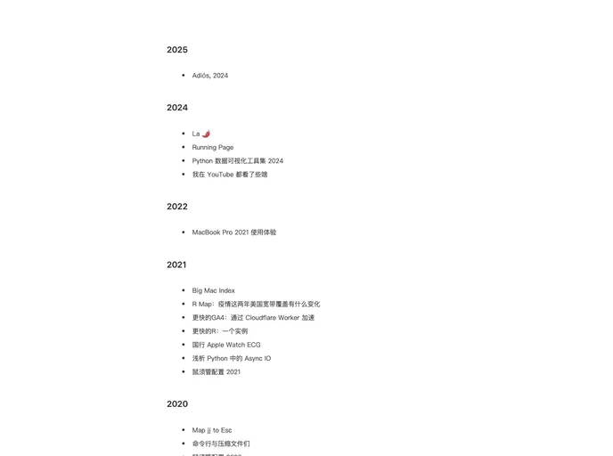 screenshot of Placeless Jekyll Theme