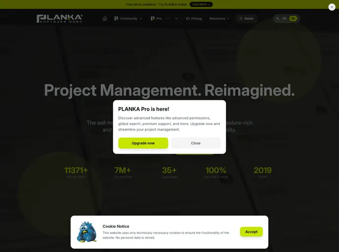 Planka screenshot