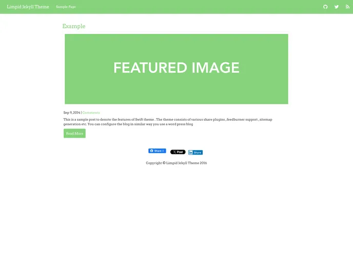 screenshot of Limpid