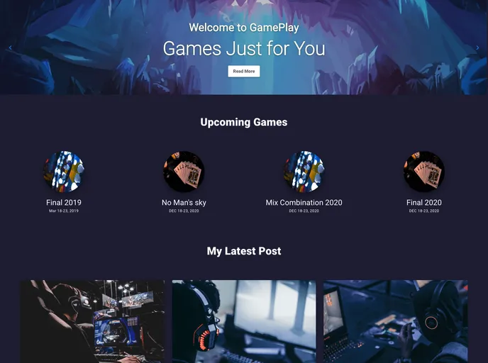 screenshot of Quasar Gaming