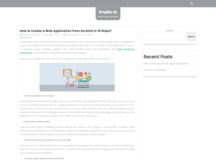 screenshot of Predix Design Stencil