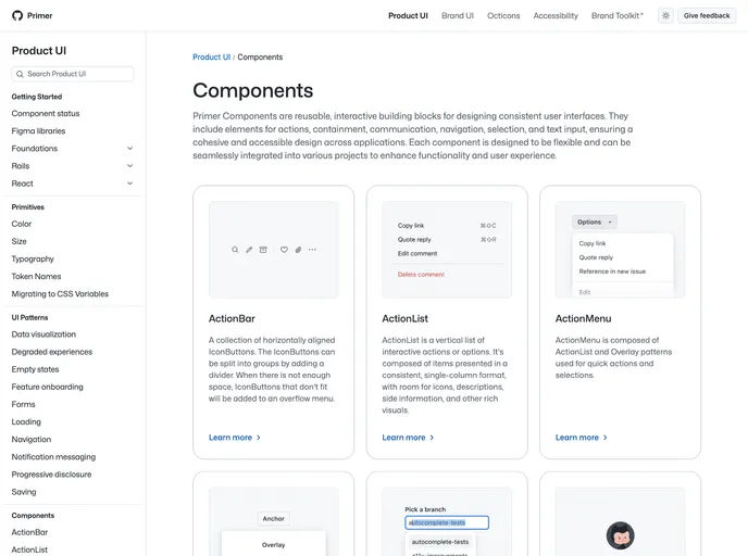 screenshot of View_components