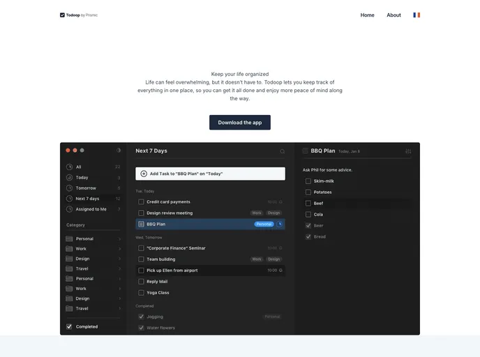 screenshot of Nuxt Starter Prismic Multi Language