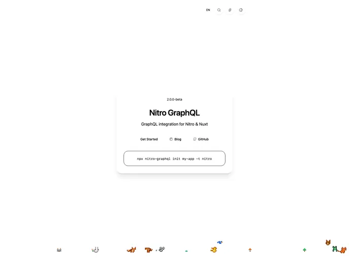 Nitro Graphql screenshot