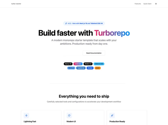 Turbo Starter screenshot