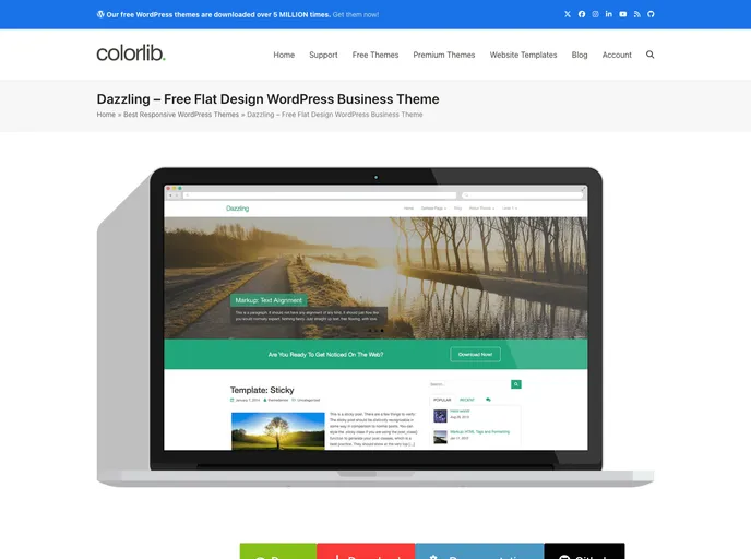 screenshot of Dazzling