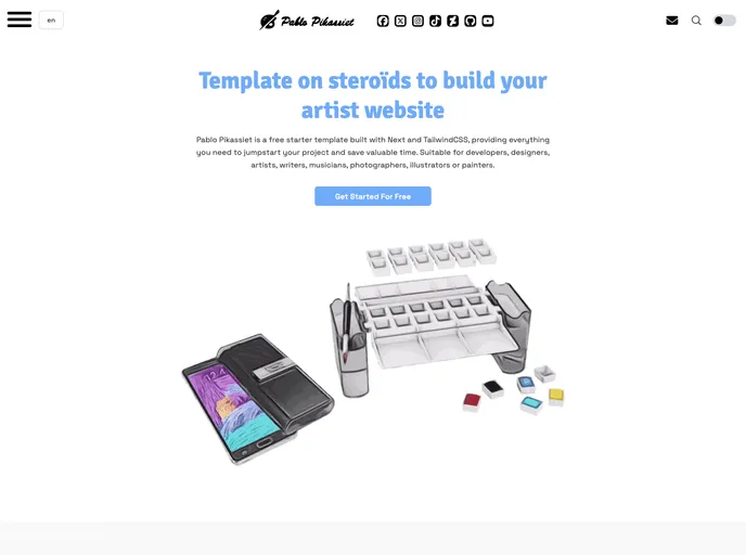 Pablo Pikassiet Next Starter I18n screenshot