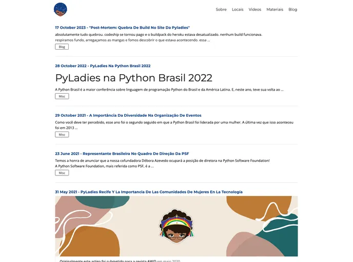 screenshot of Br Pyladies Pelican