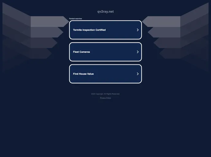 screenshot of Qv2ray.github.io