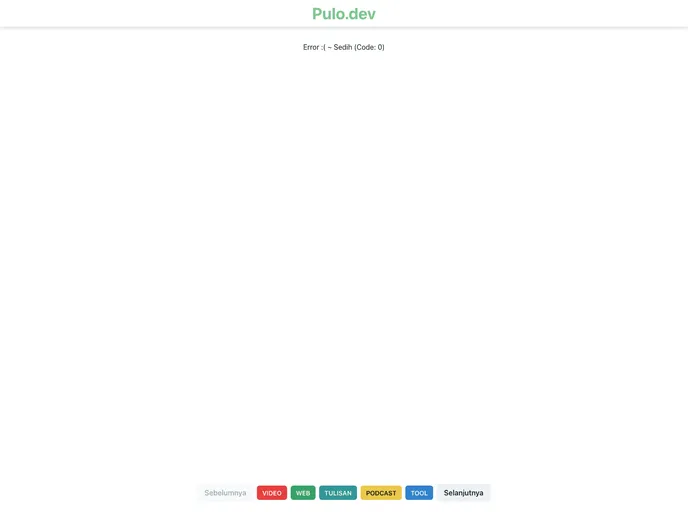 screenshot of Rescript Pulo