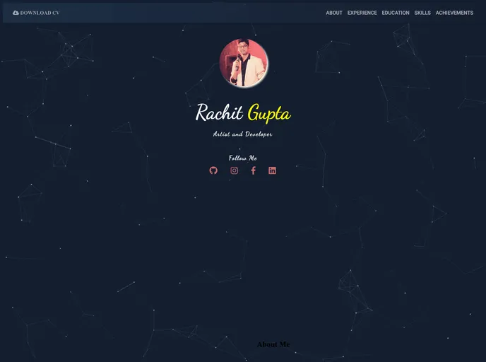 screenshot of Rachit_resume
