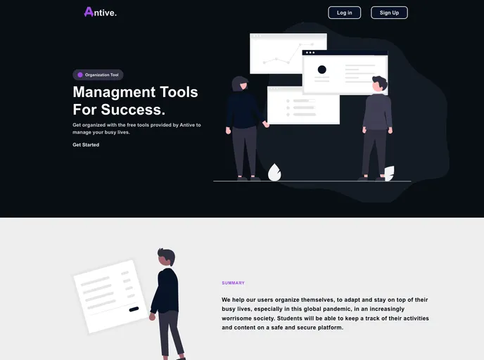 screenshot of AntiveApp