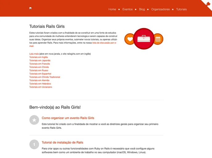 screenshot of Guides Ptbr