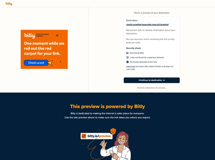 screenshot of Nest Graphql Newsapi