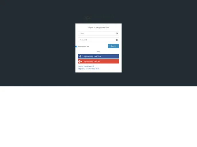screenshot of Ng2 Dashboard