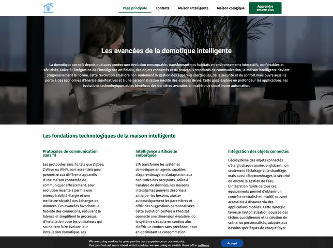 screenshot of UI Ravix