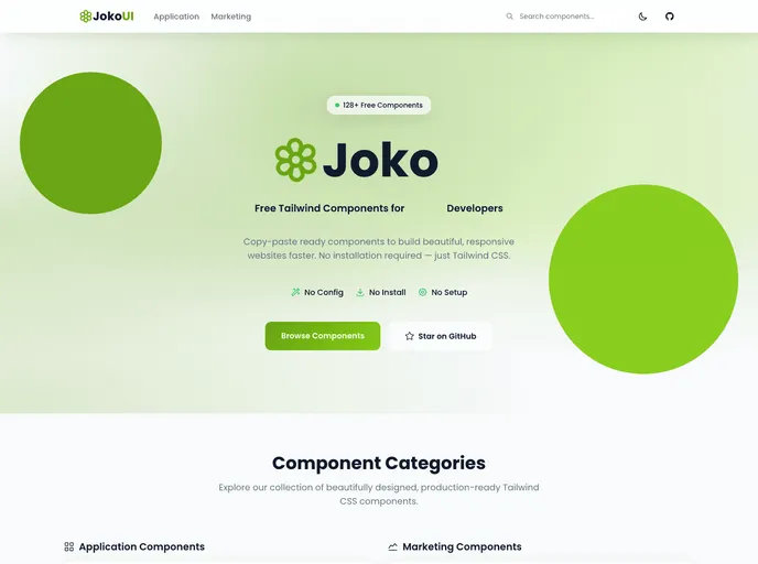 Joko UI screenshot