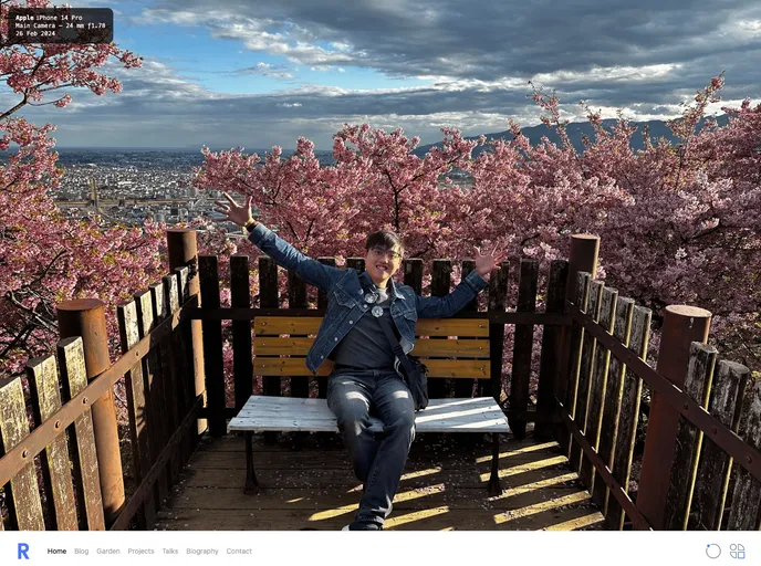 screenshot of Rayriffy Blog