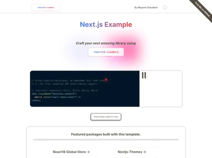 Turborepo Template screenshot