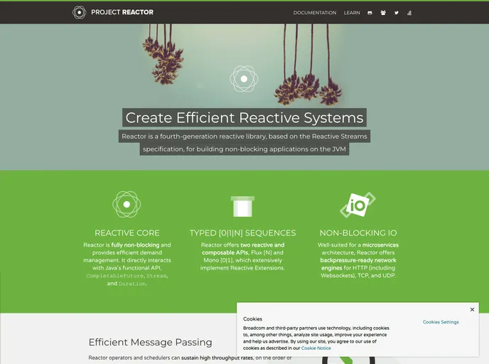 screenshot of Reactor