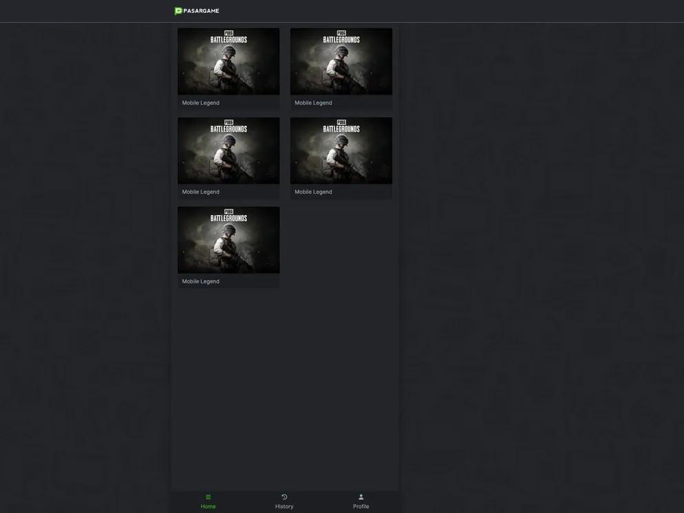 Portofolio Template screenshot