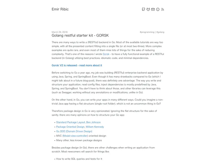 screenshot of Gorsk Gin