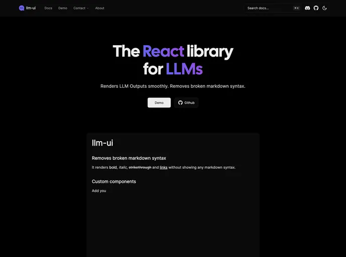 Llm UI
