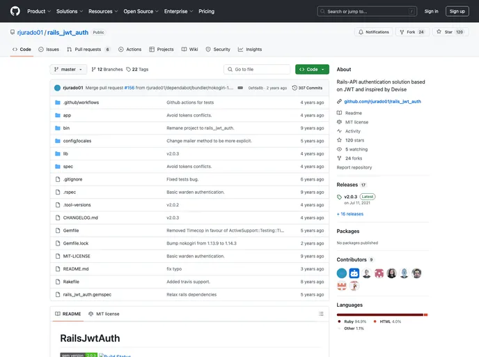 screenshot of Rails_jwt_auth