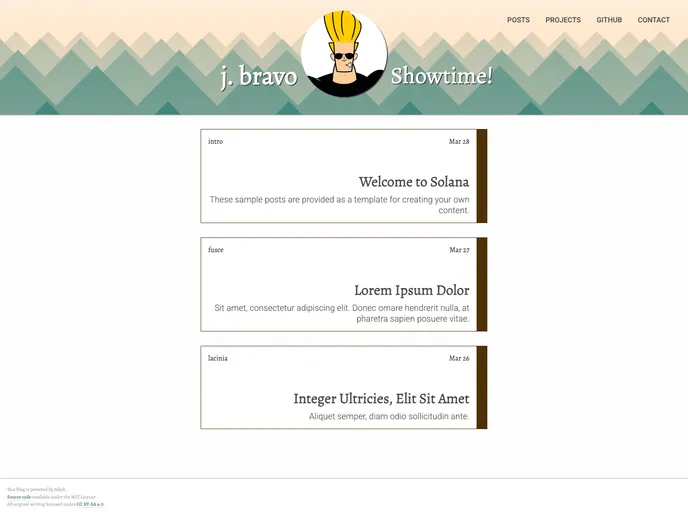 screenshot of Jekyll Solana