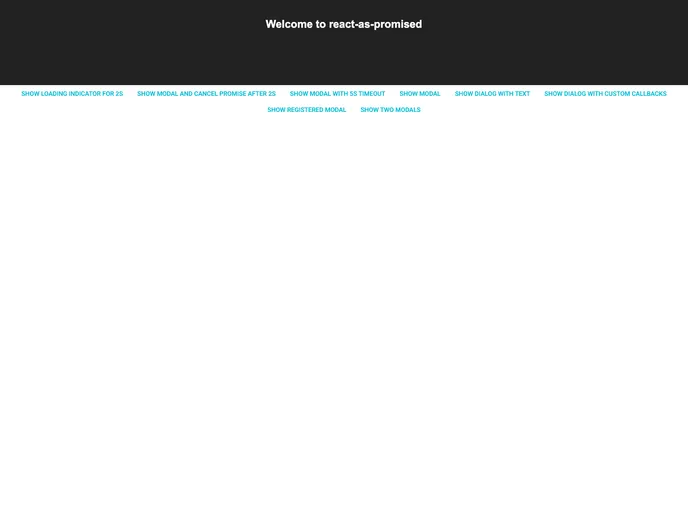 React As Promised screenshot