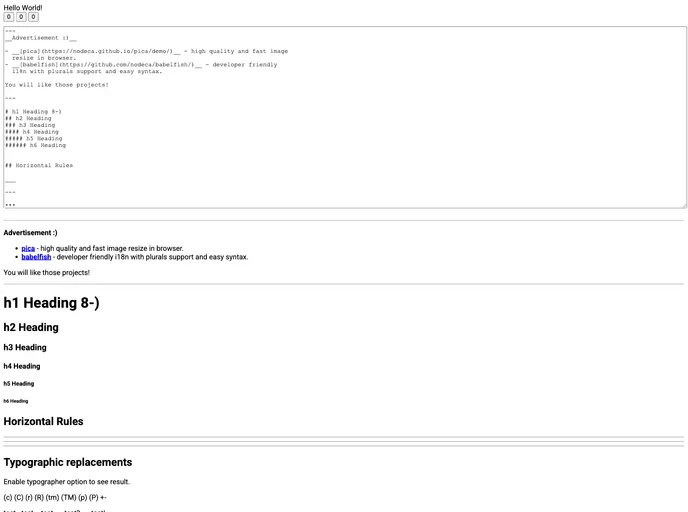screenshot of Dart Web Components