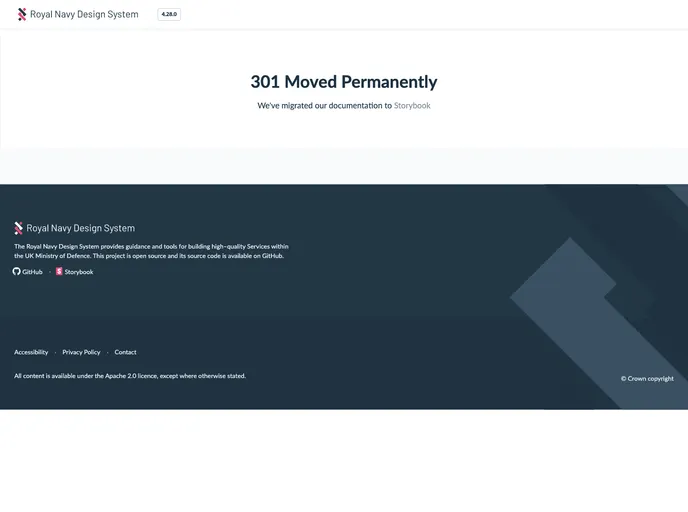 screenshot of Design System Docs