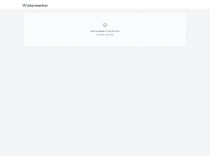 screenshot of Watermarker