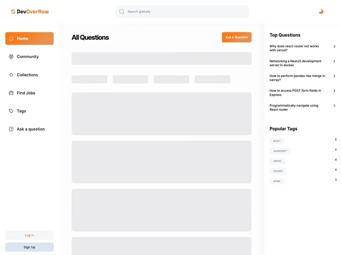 screenshot of Stack_overflow_nextjs13
