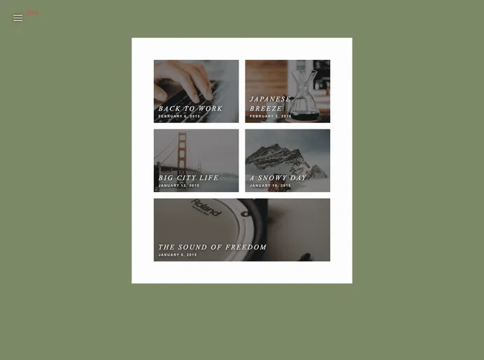 screenshot of Travelogue