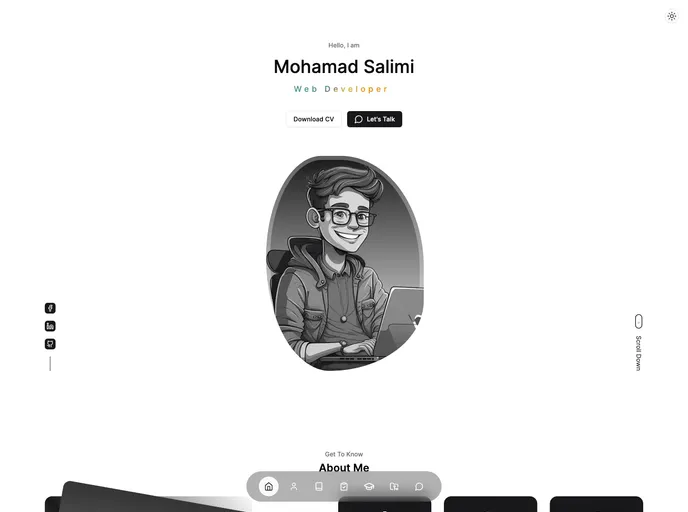 screenshot of Profolio