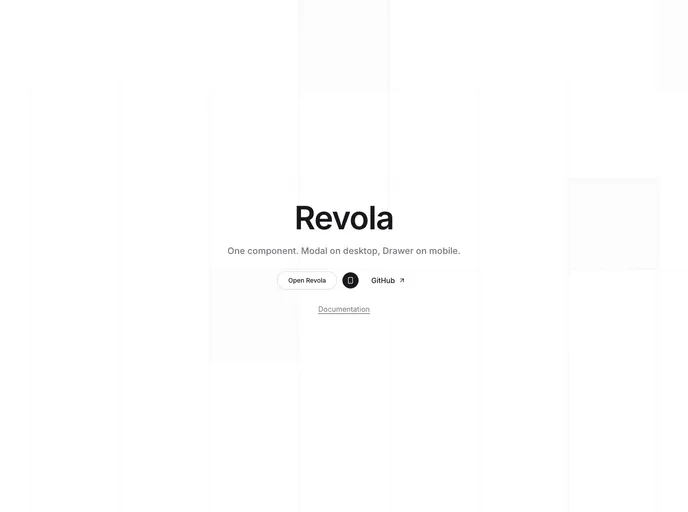 screenshot of Revola
