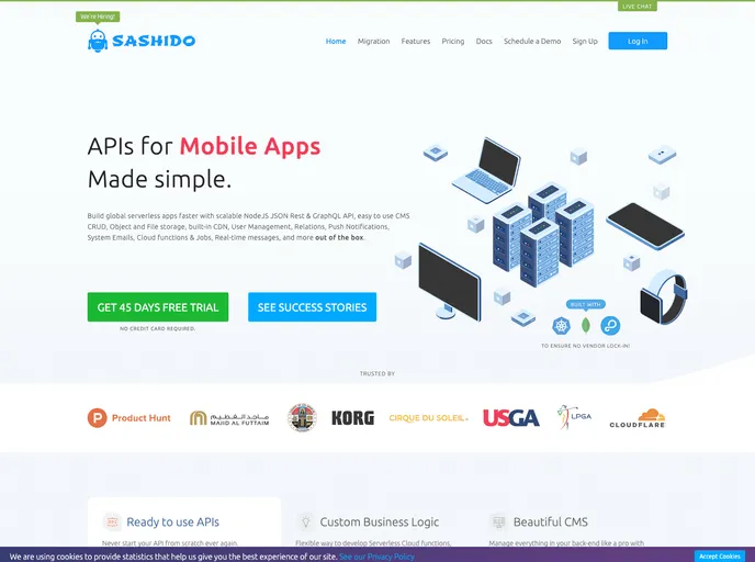 screenshot of Sashido Nextjs Boilerplate