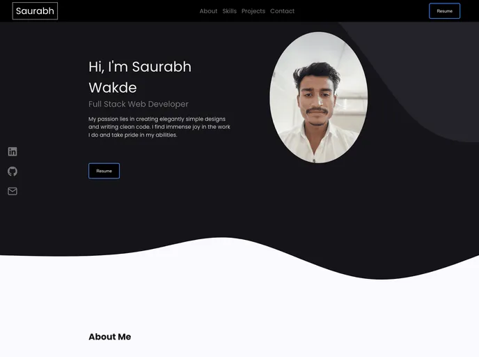 screenshot of SaurabhWakde