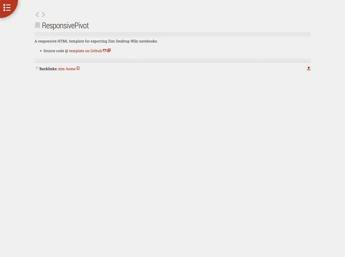 screenshot of ResponsivePivot
