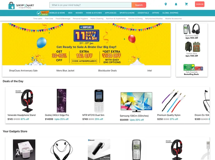 screenshot of Project_ShopQ_Mart