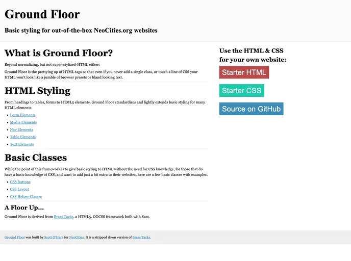 screenshot of Ground Floor