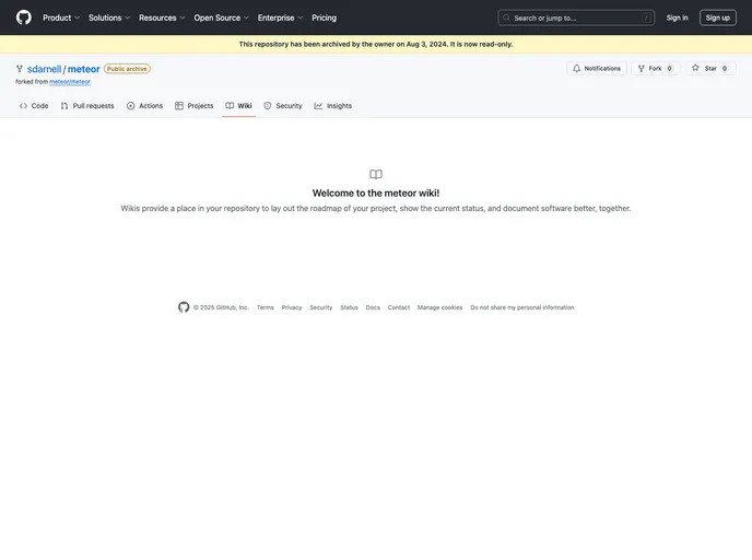 screenshot of Meteor Win
