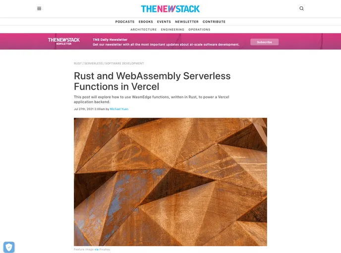 screenshot of Vercel Wasm Runtime