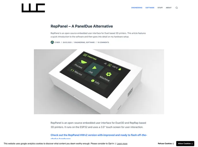 screenshot of RepPanel_ESP32