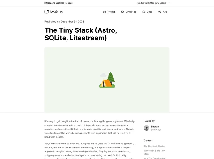 Tiny Stack