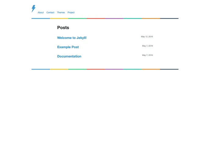 screenshot of Thunder