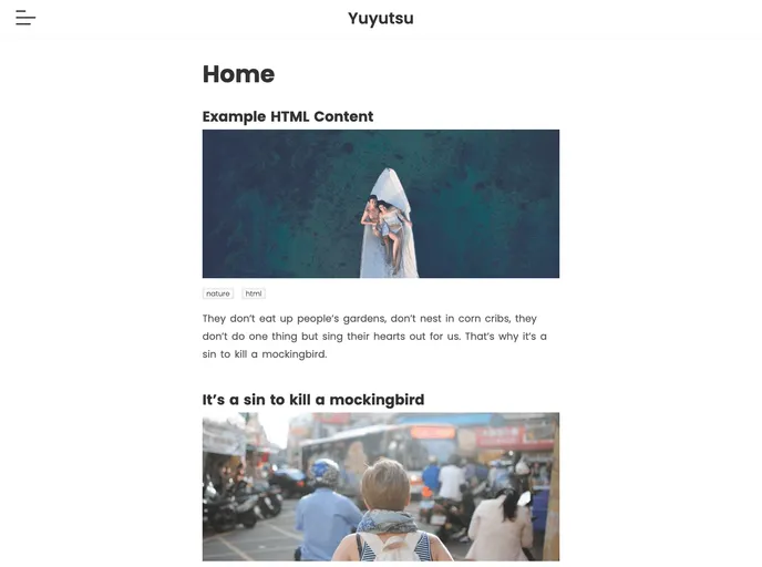 screenshot of Yuyutsu