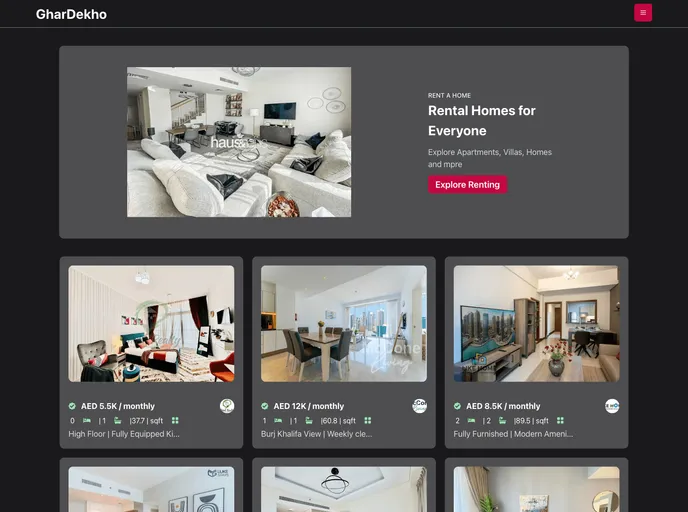 screenshot of Property