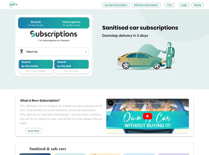 screenshot of REVV CLONE